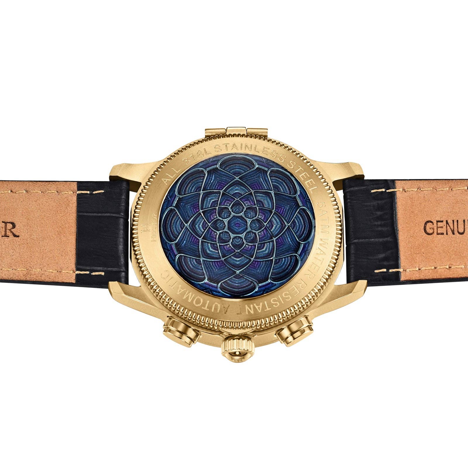 Heritor Automatic – Relógio de pulso - Homem por atacado – Heritor Automatic Apostle Relógio Pulseira em Couro com Dia/Data8