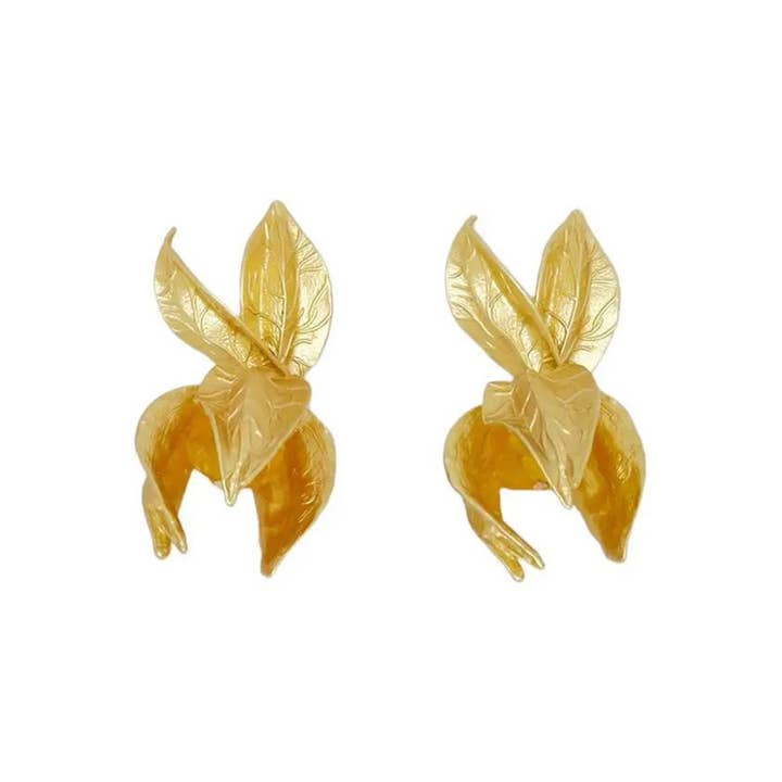 Miss Minna - Wholesale Dangle Earrings - "Shell Flower" Earrings