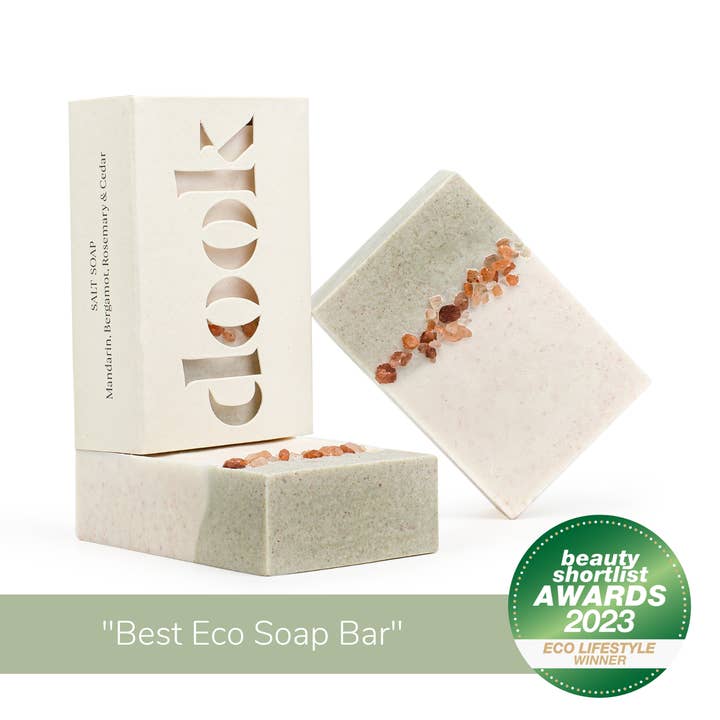 Dook - Handmade Scottish Salt Soap - Wholesale Bar Soap - Scottish Salt Soap - Mandarin, Bergamot, Rosemary & Cedar