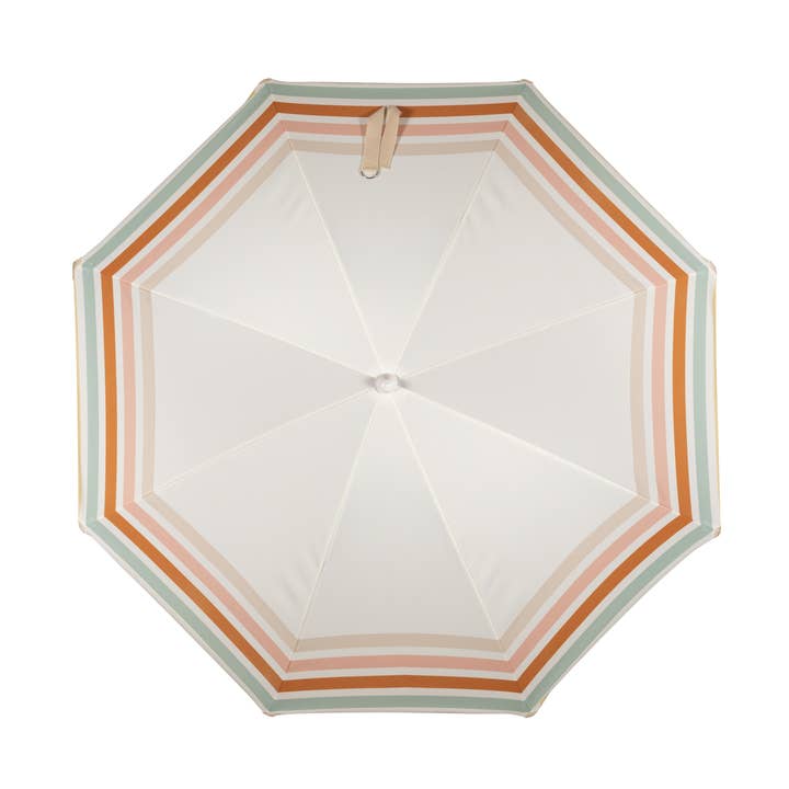 Parasol de plage Beach State Summerland - Waikiki Stripes pour la vente par Picnic Time Family of Brands