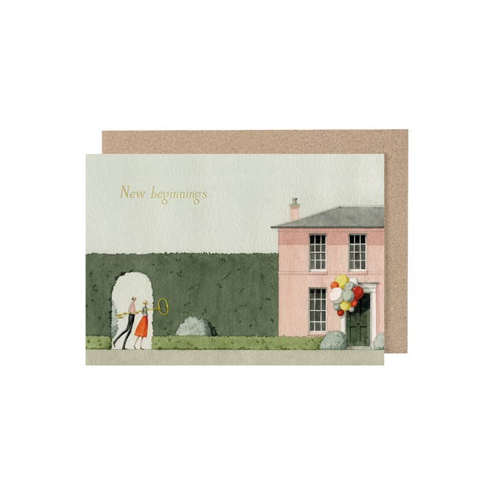 Nouvelle maison (Nouveaux départs) Carte pour la vente par Hester & Cook - Stationery