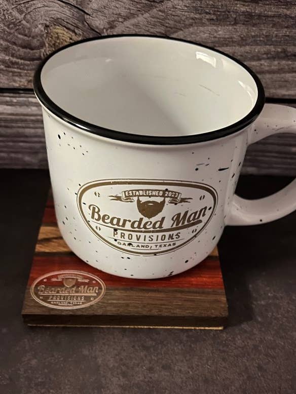 White Knight Mug for wholesale by Bearded Man Provisions
