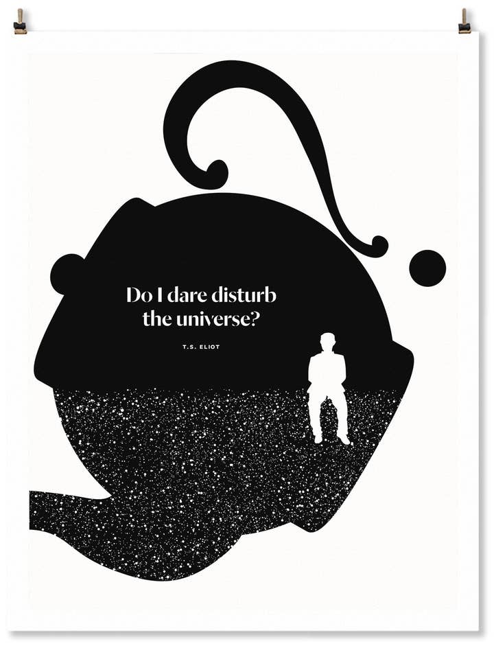Impression d'art 11 x 14 de T. S. Eliot pour la vente par Obvious State