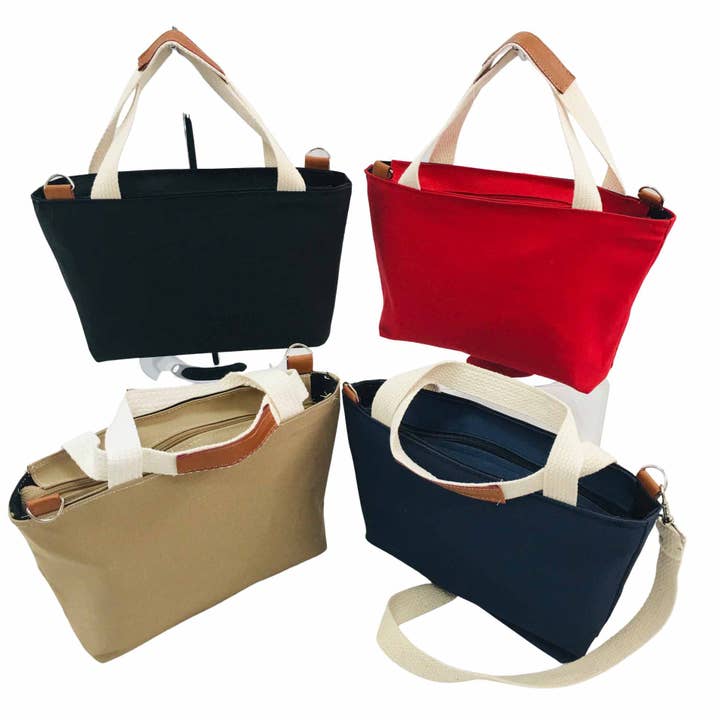 C2B1 - DAHLC - Canvas Small Tote for wholesale by Boca Tennis & Golf Bags