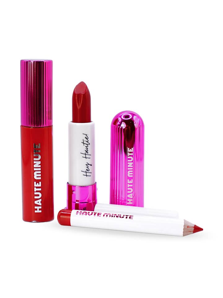 Combo de Lábios Smooch & Save novo por atacado de Haute Minute Makeup, LLC