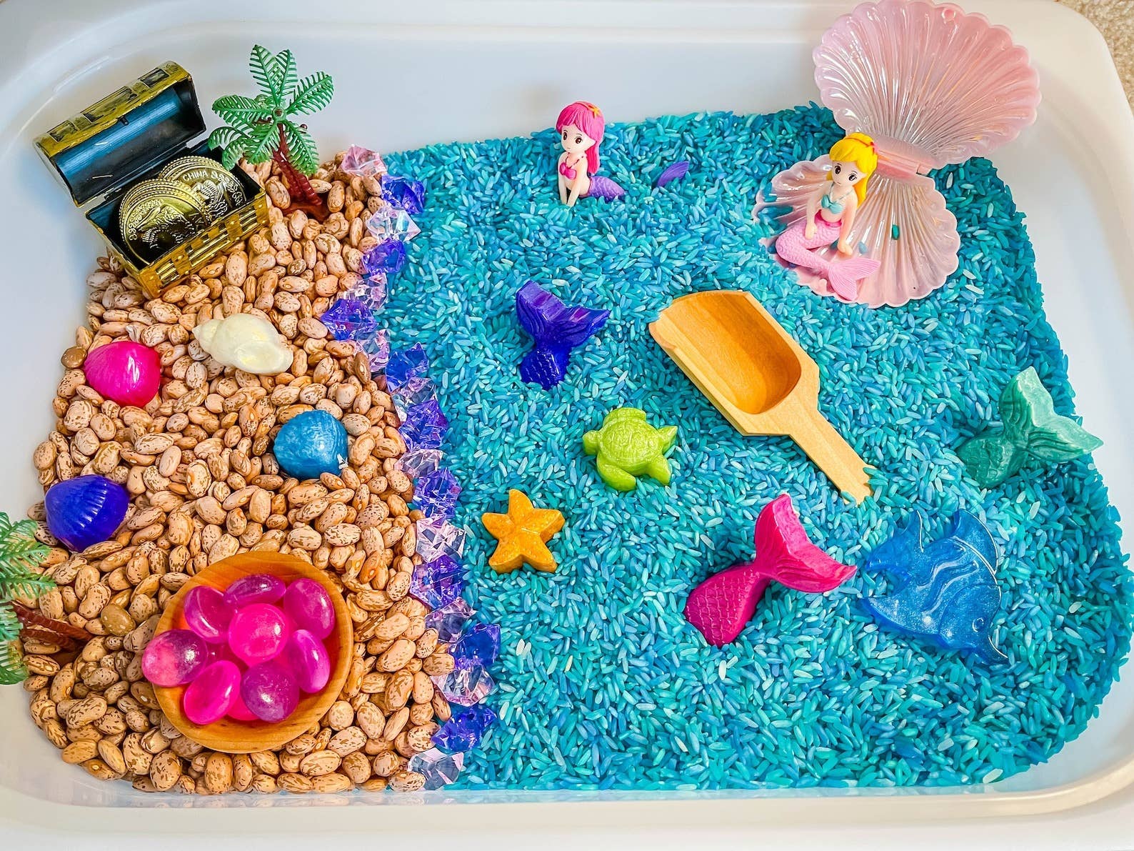 Sensory N Stuff - Wholesale Toy Set - Kids - Sensory Bin Kit - Mermaid0