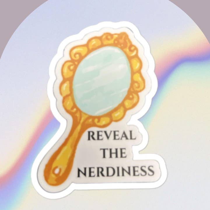 Reveal the Nerdiness Sticker for wholesale by What Now What Next