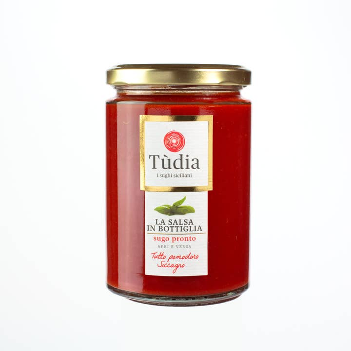 TUDIA Antiche Ricette di Sicilia - Wholesale Pasta Sauce - BOTTLED SAUCE