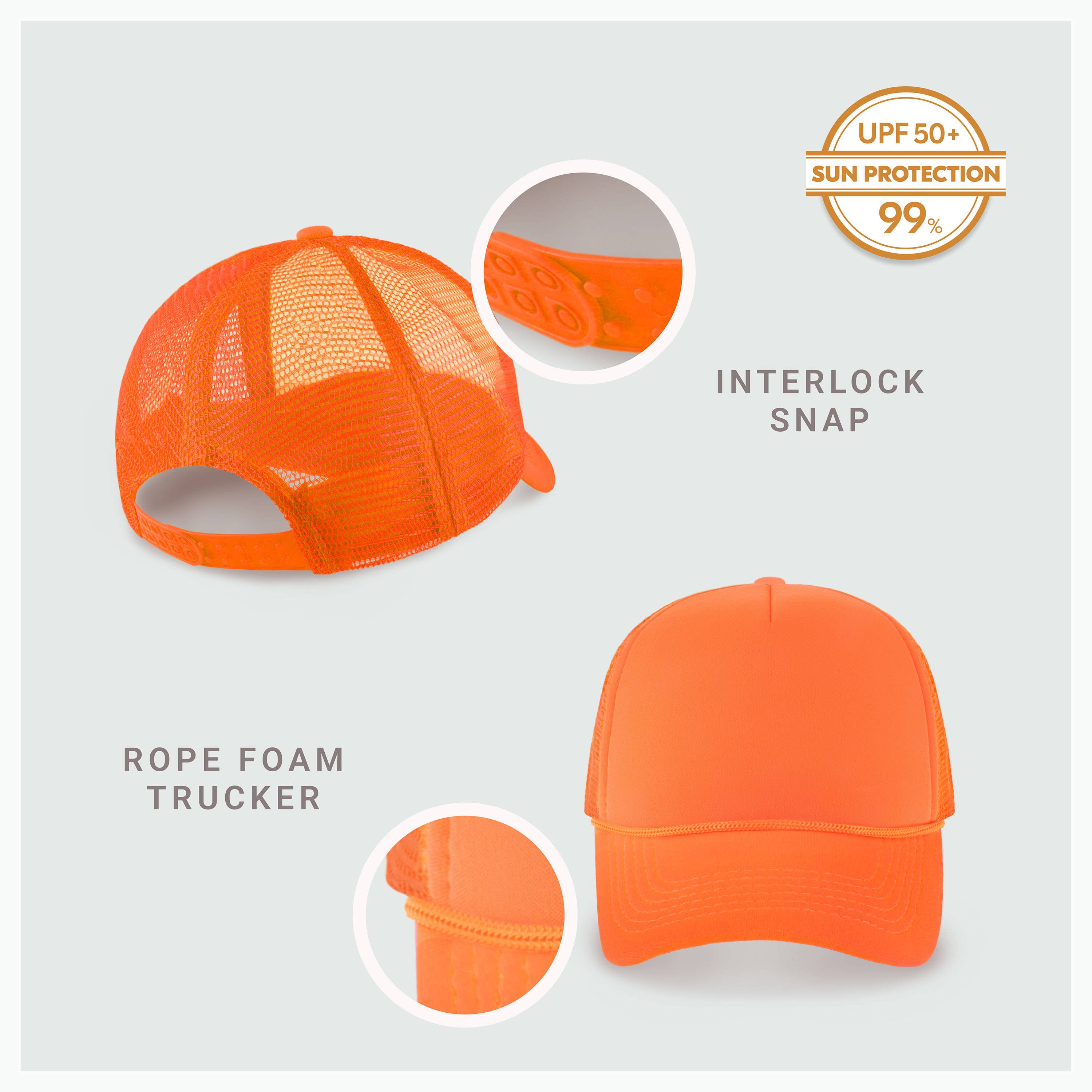 ChoKoLids - Wholesale Trucker Hat - Men's - CHOK.LIDS Foam Mesh Trucker Hat34