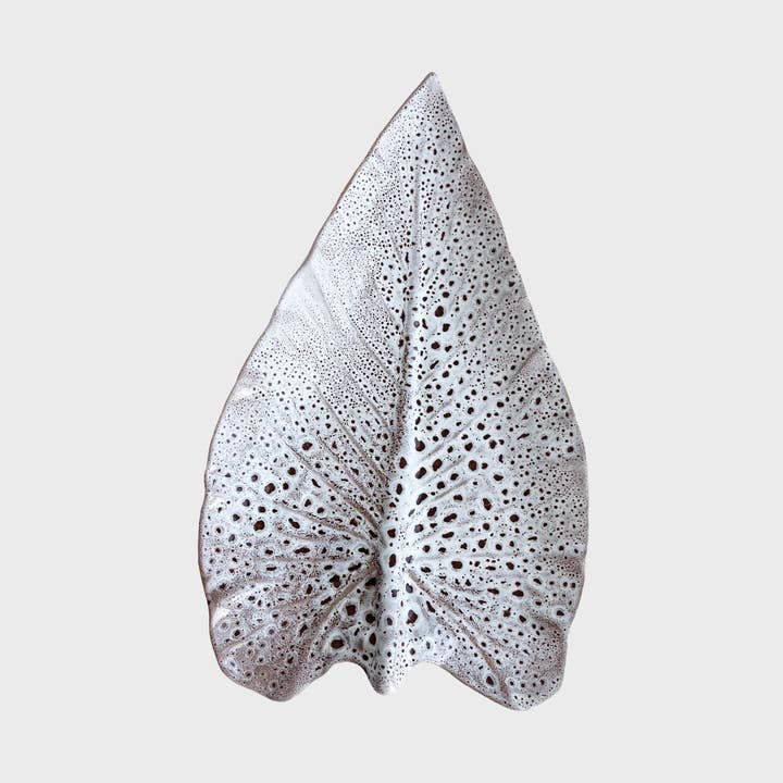 TERREA HOME - Wholesale Decorative Plate/Dish/Bowl - Decorative Ceramic Leaf0