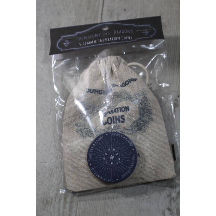 Raven Design - Wholesale Keepsake Coin/Token - DnD Gaming Inspiration Coins // Bag-5 Coins4