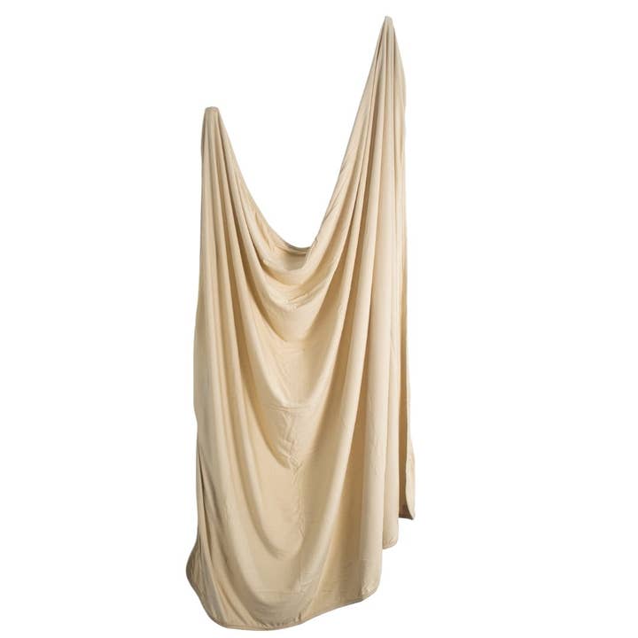 Sand Bamboo Swaddle Blanket for wholesale by Will & Charlie Shop