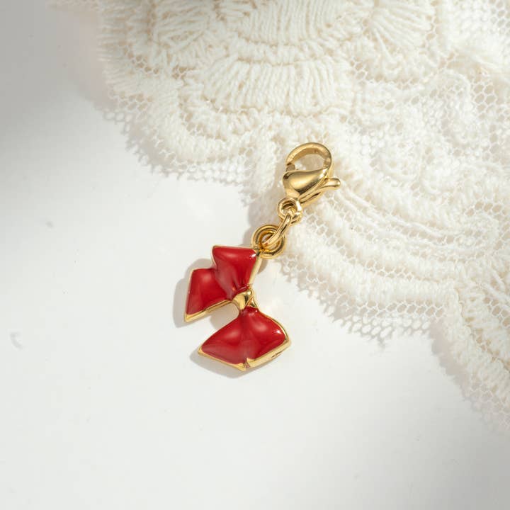 COSMOS - Wholesale Individual Charm/Pendant - Set of 10 assorted stainless steel charm pendants6