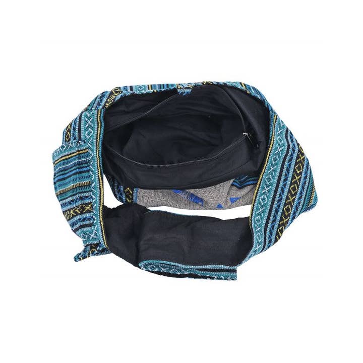 The Collection Royal / Royal Handicrafts – Großhandel Umhängetasche - Damen – Ying Yang Leaf Bohemian Hippie Boho-Umhängetasche4