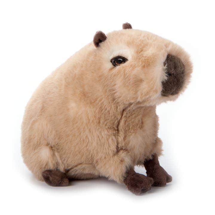Capybara Earth Keeperz petit 10" Peluche Recyclée pour la vente par The Petting Zoo