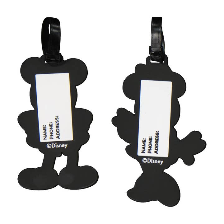 FUL Luggage (Concept One) - Wholesale Luggage Tag - Mickey & Minnie Mouse Disney Luggage Tags Set