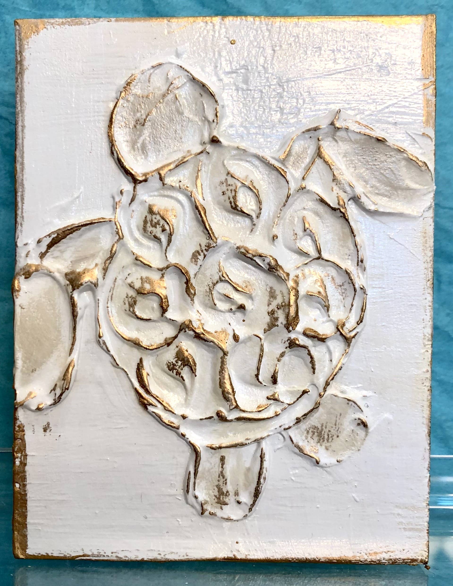 Coddiwomple - Wholesale Schilderen/Tekenen - Zeeschildpad handgemaakt beschilderd nautisch strand aan de kust1