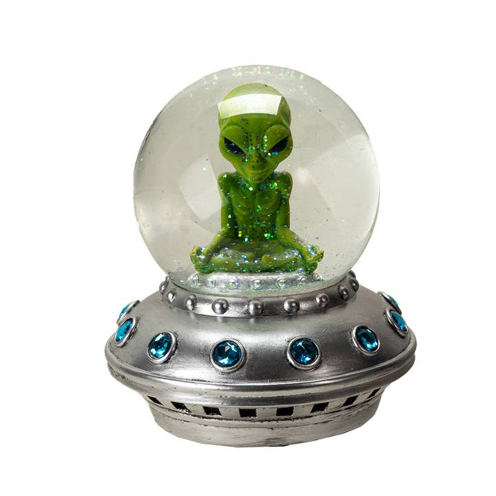 Pacific Trading - Wholesale Decorative Tabletop Object - Alien UFO Water Globe1