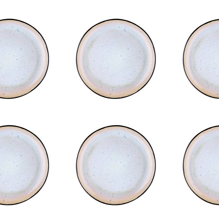 Plato IRIS de Ø 21,5 cm - 6 piezas - Blanco marfil para venta al por mayor de Björn