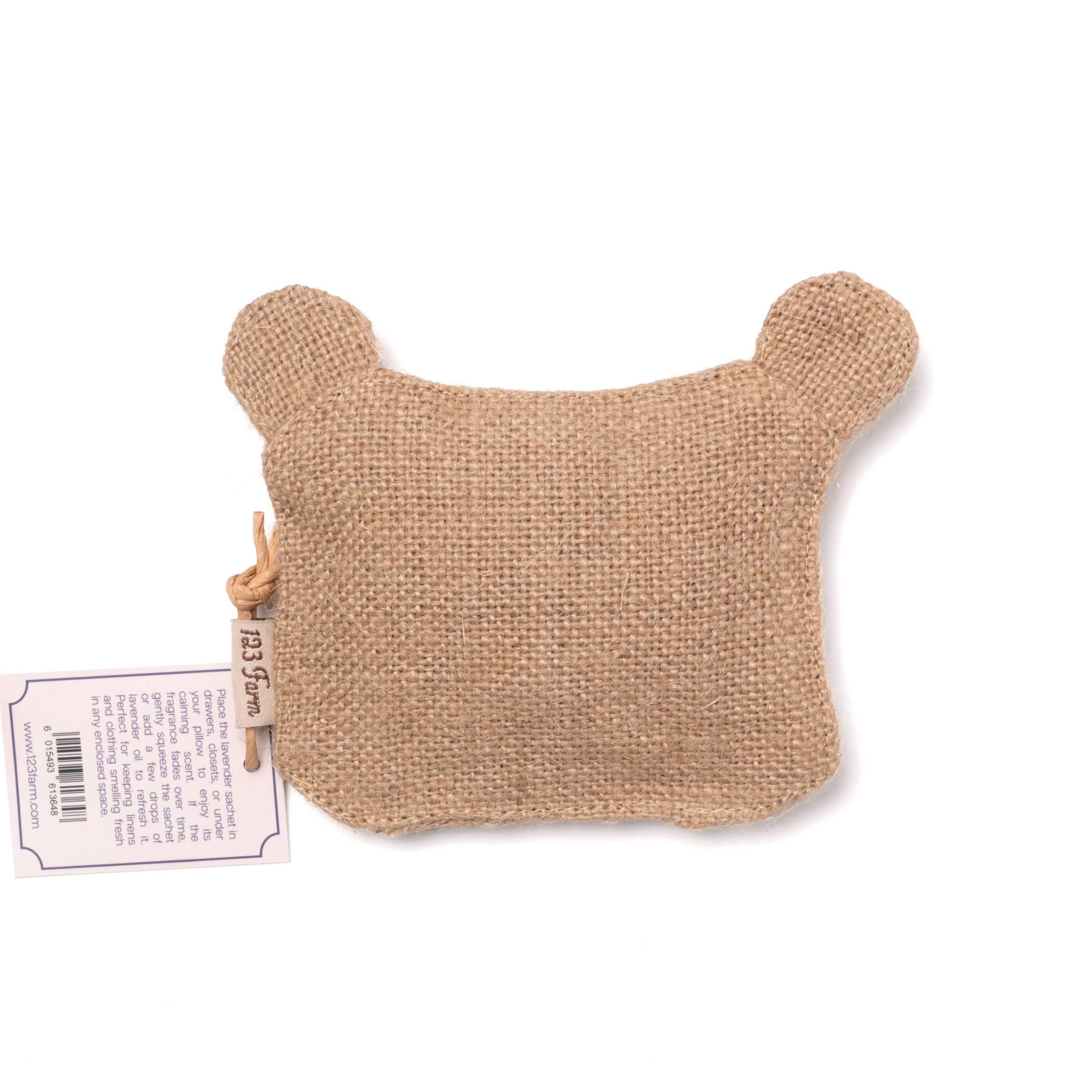 123 Farm - Wholesale Sachet - Lavender Bear Sachet – Scented Sachet, 2 Colors, 3.75"x 3"3