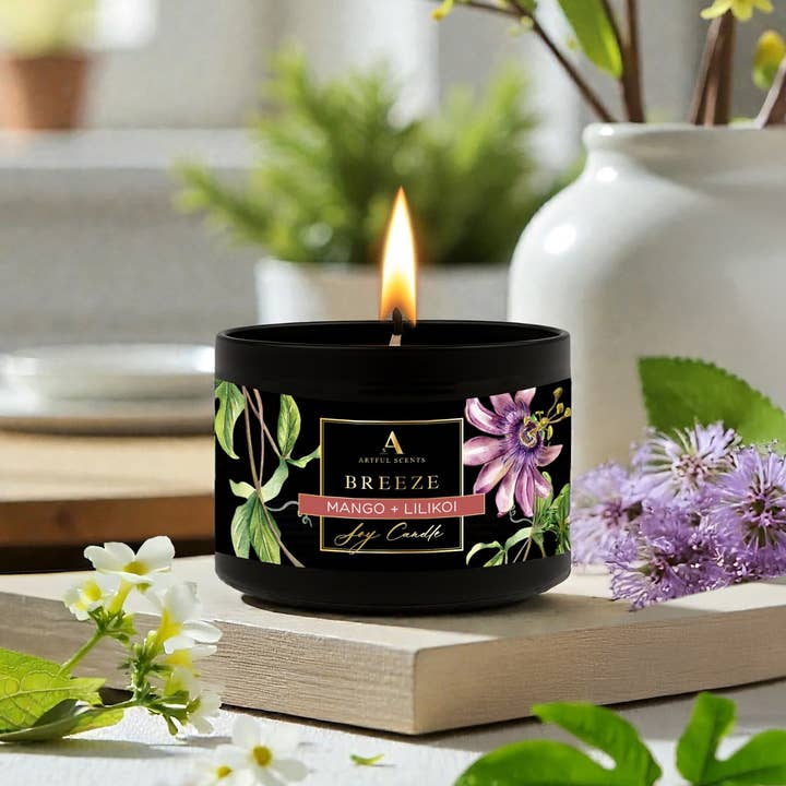 Breeze Candle - Mango + Lilikoi for wholesale by Artful Scents