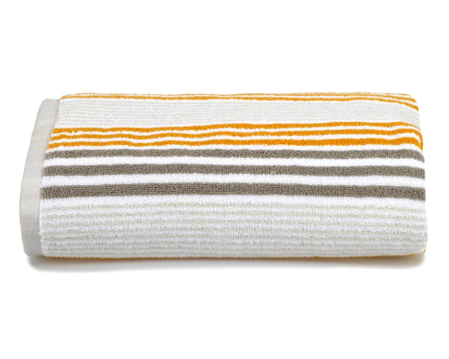 Allure Bath Fashions - Venta al por mayor Toallas de baño - Toallas de baño Merlin a rayas, 100% algodón15