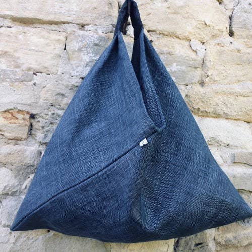 SAC ORIGAMI EN LIN pour la vente par Lena et cie