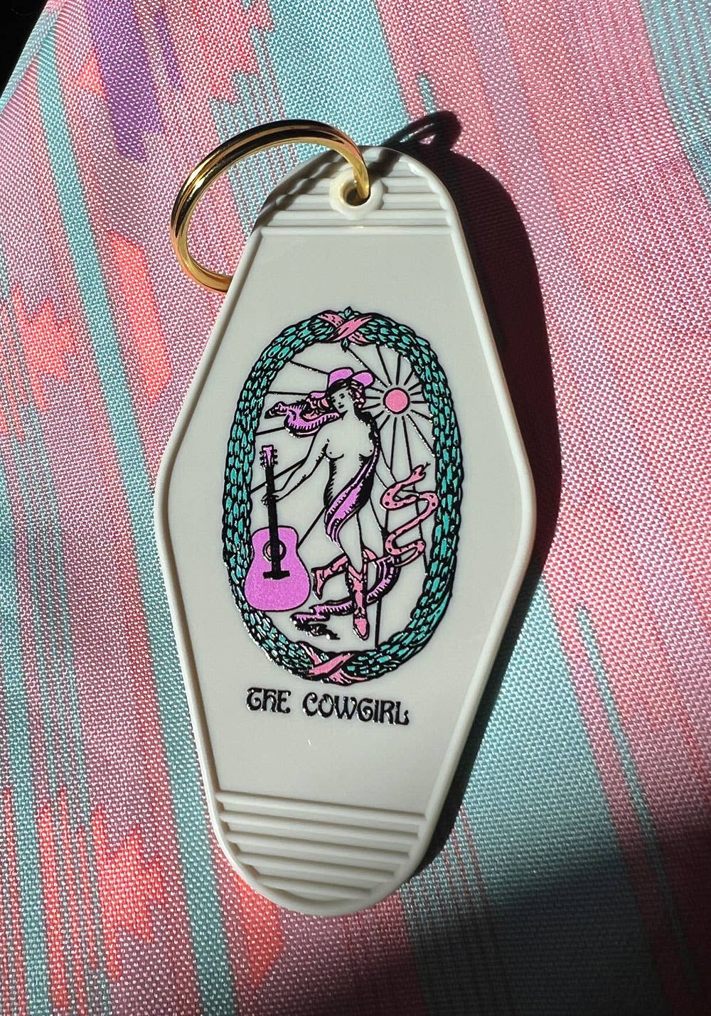 kaeraz - Wholesale Keychain - Women's - The Cowgirl Tarot Keychain4