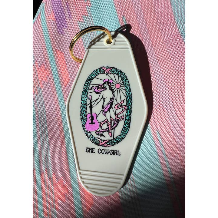 kaeraz - Wholesale Keychain - Women's - The Cowgirl Tarot Keychain4