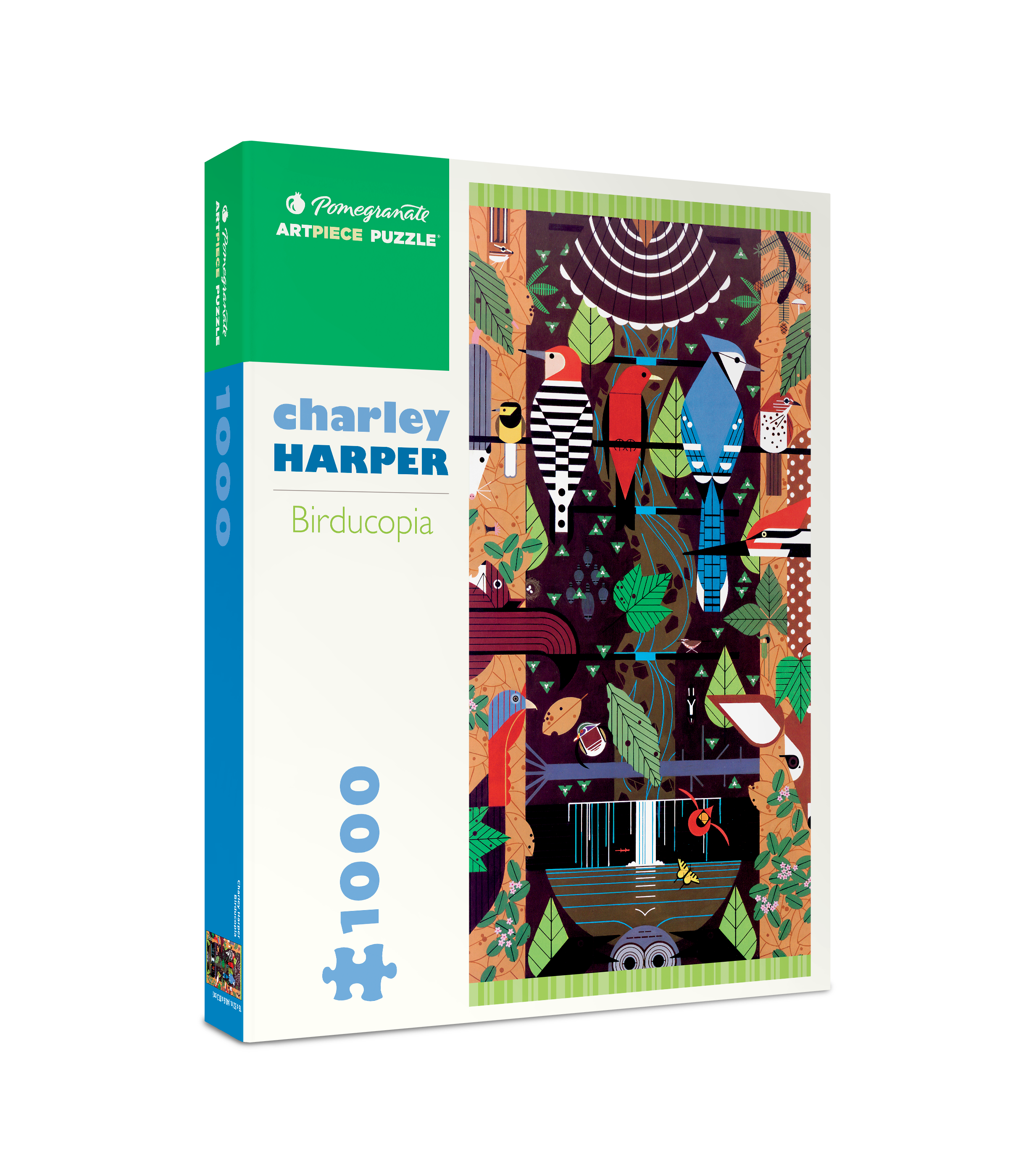 Pomegranate - Wholesale Puzzle - Adult - Charley Harper: Birducopia 1000-piece Jigsaw Puzzle0