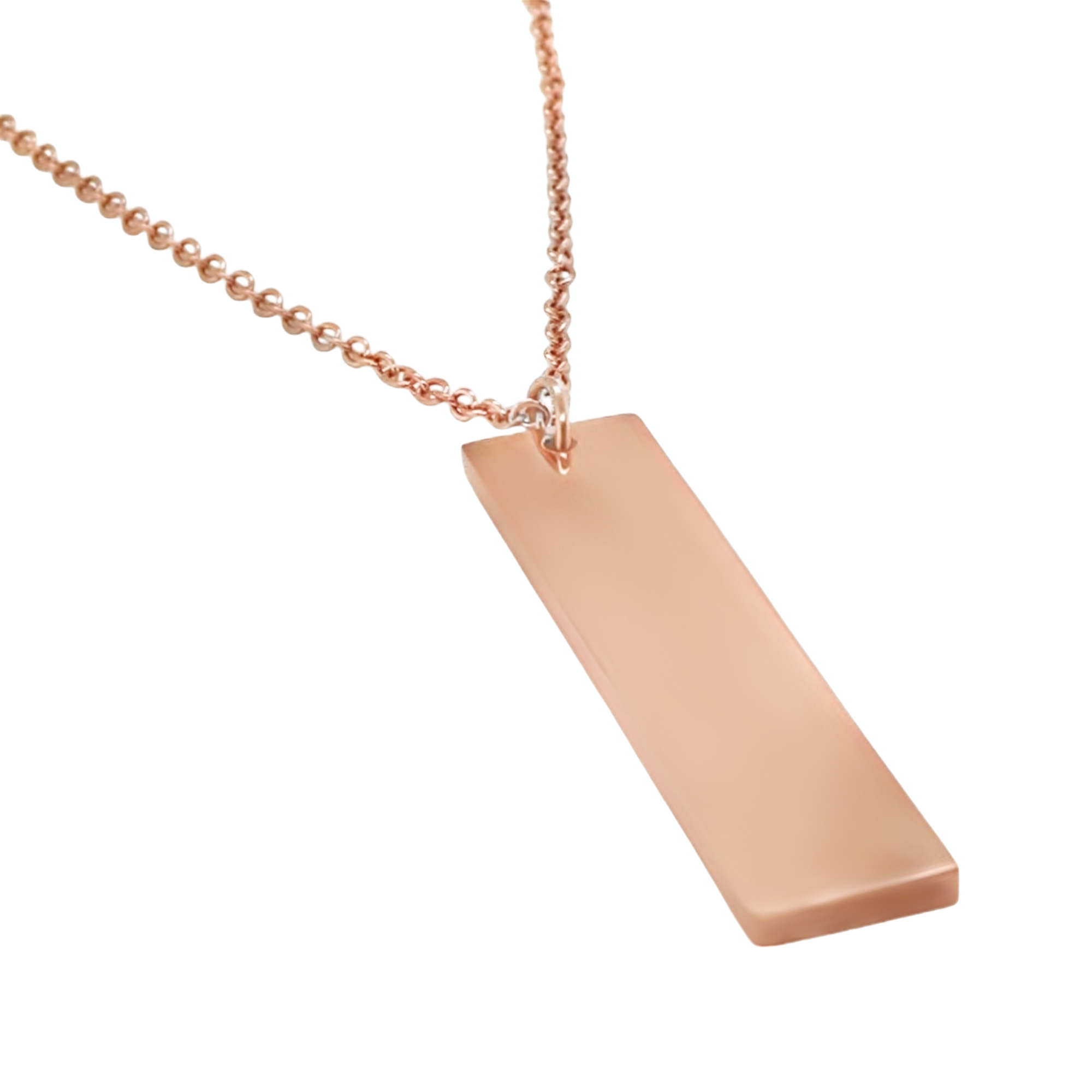 Atlanta Jewelers Supply - Wholesale Pendant/Charm Necklace - Stainless Steel Engravable Vertical Bar Necklace2