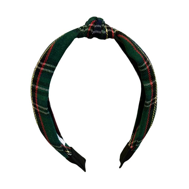 Plaid Knot pandebånd i Tilly Tartan for engroshandel hos Bits & Bows