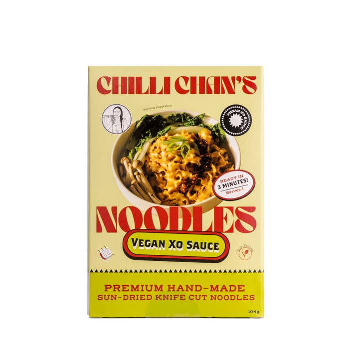 Chilli Chan's - Wholesale Ramen - Sun-dried Knife Cut Noodles - Vegan XO