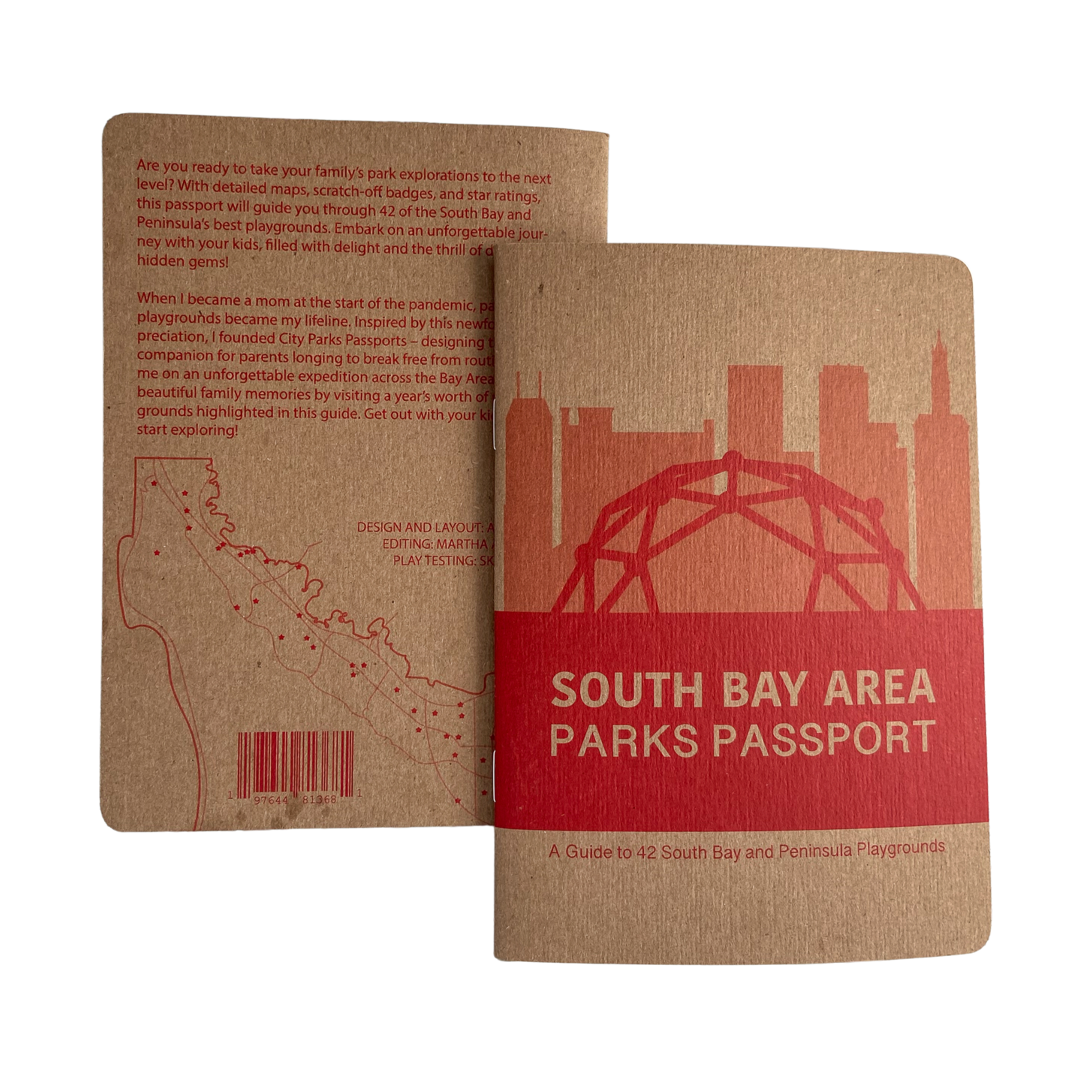 City Parks Passports - Wholesale Book - Kids - South Bay Area Parks Passport2