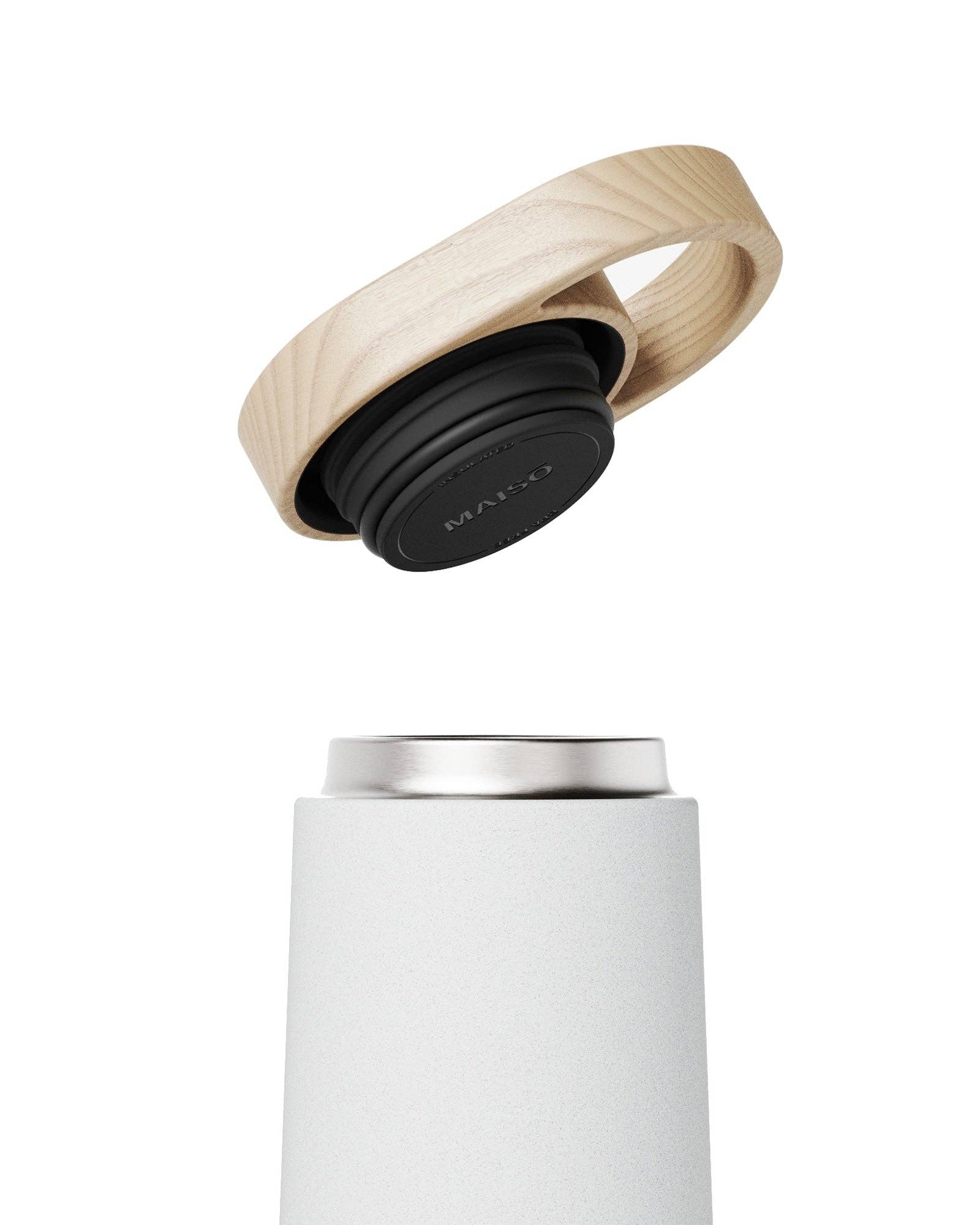 Maisō - Wholesale Water Bottle - Oak 9 oz Bottle1