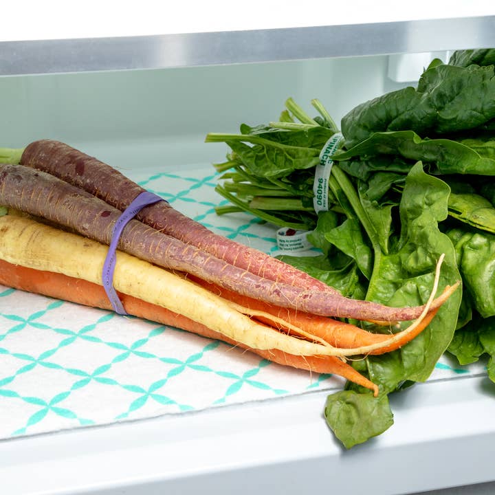 Core Home - Wholesale Food Storage Wrap/Bag - 3pk Fridge Bin Liners - Quatrefoil3