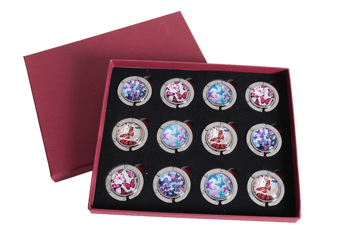 Socadis - Wholesale Retailer Display - Accessories - Display Box Bag Holder 4 Butterfly Designs0