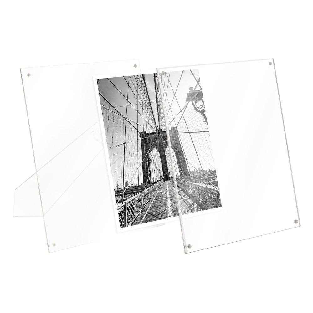 Isaac Jacobs International - Wholesale Picture Frame - Isaac Jacobs Clear Plain Magnetic Acrylic Picture Frame18