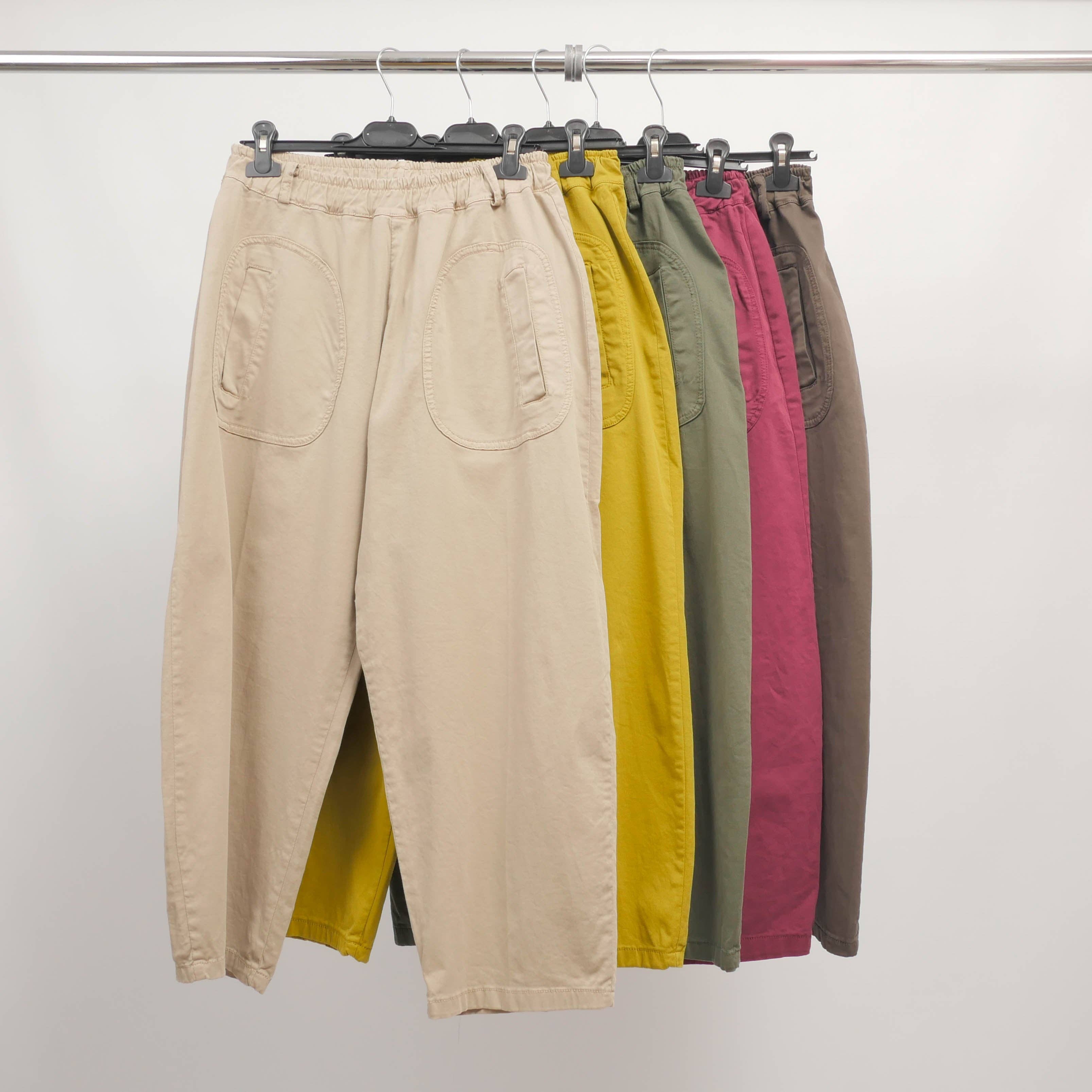 Cecile Wang - Wholesale Pants - Women's - Wide carrot fit pants – TDM825639-sup5