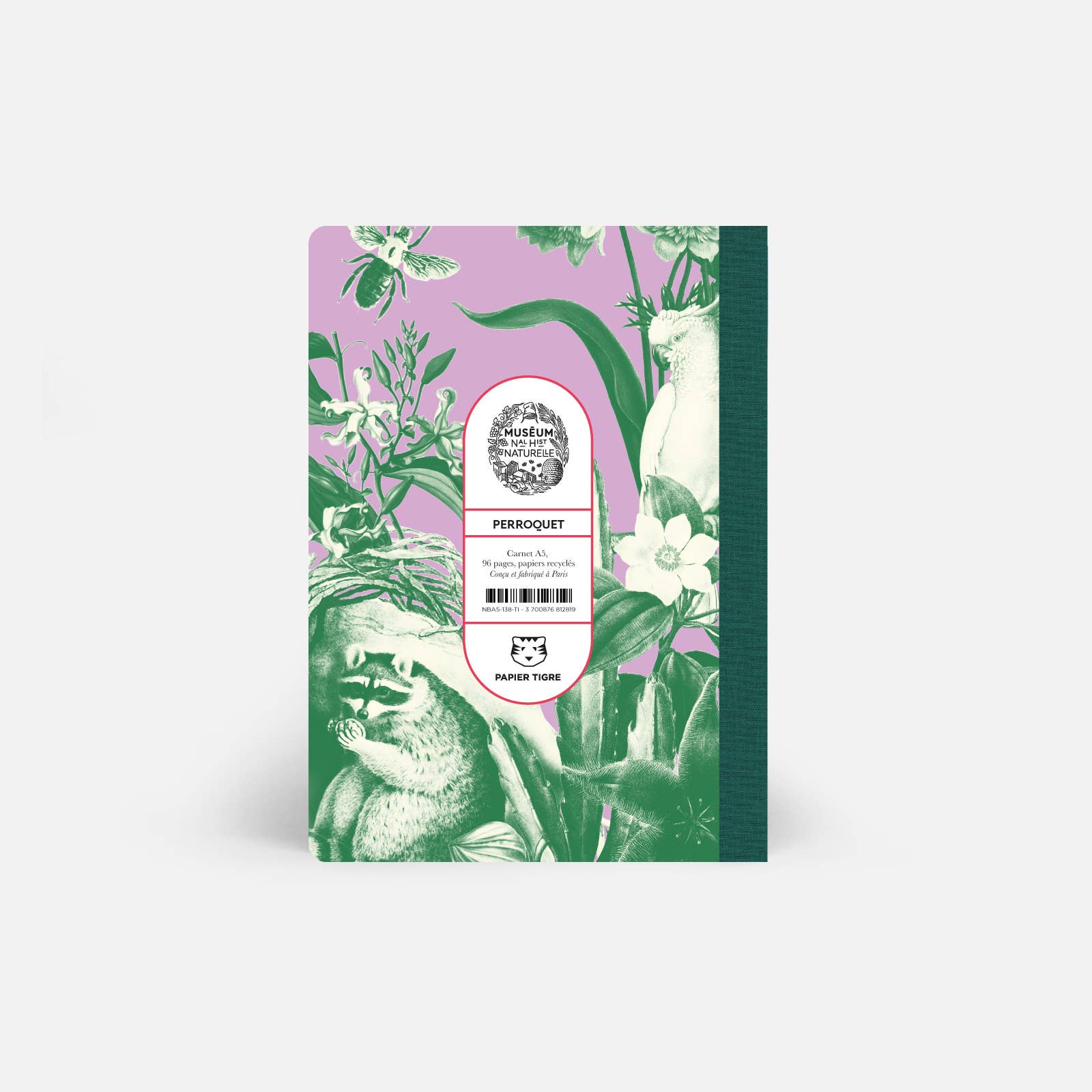 Papier Tigre - Wholesale Notebook - Carnet A5 - Perroquet - Velin1