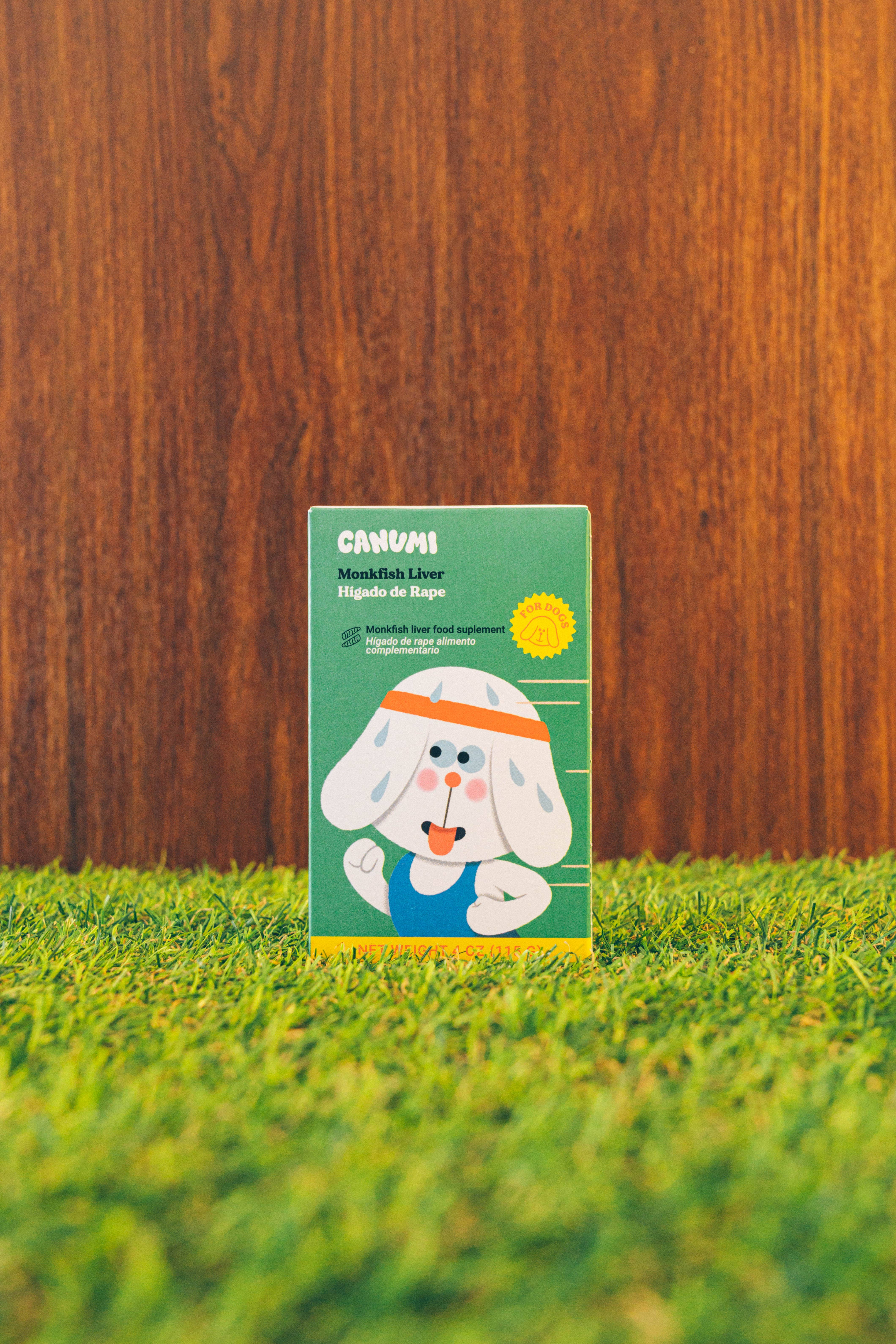 Canumi - Wholesale Pet Food - Dog - Natural monkfish liver Available only in the US