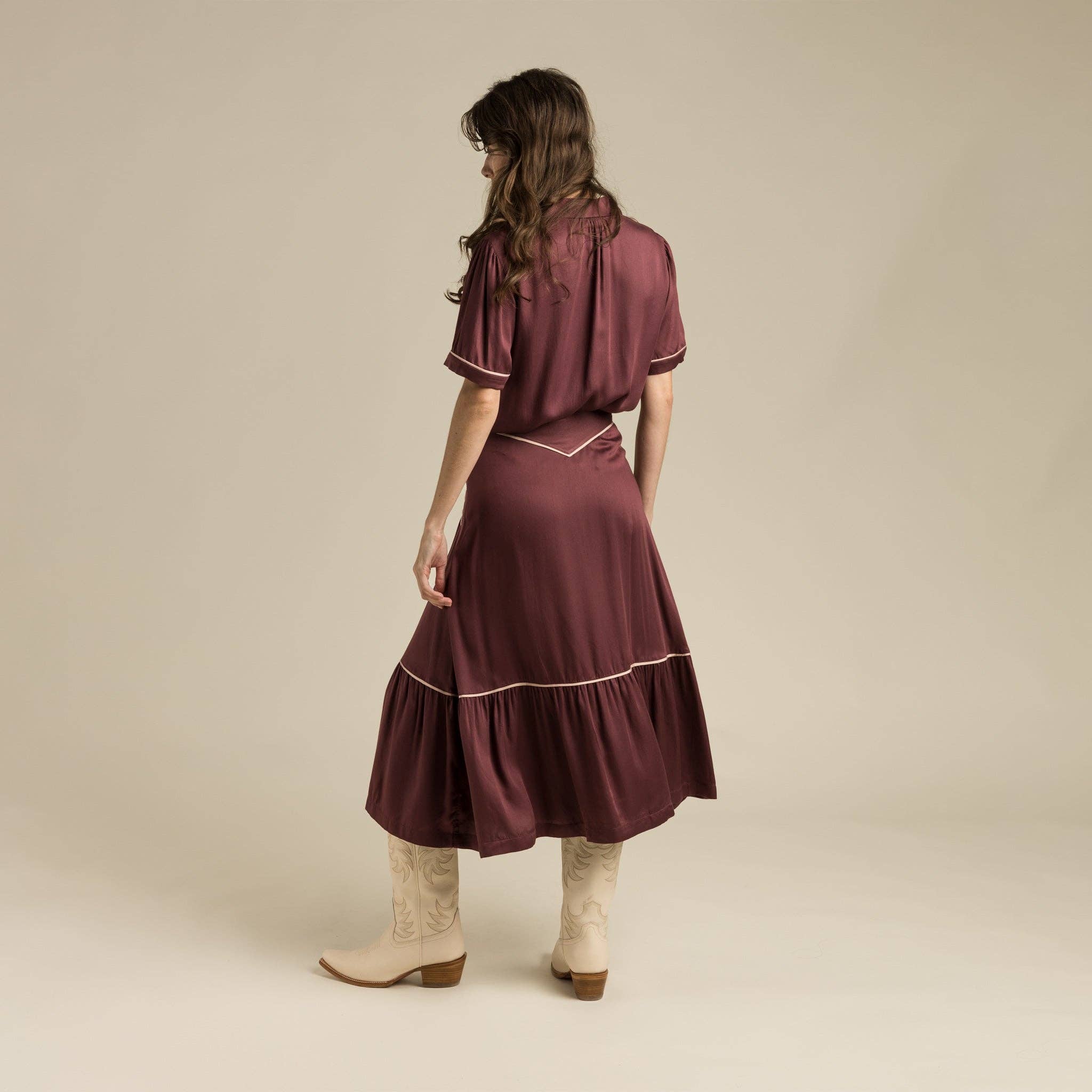 Zinfandel Cheyenne Western Skirt for wholesale on Faire1