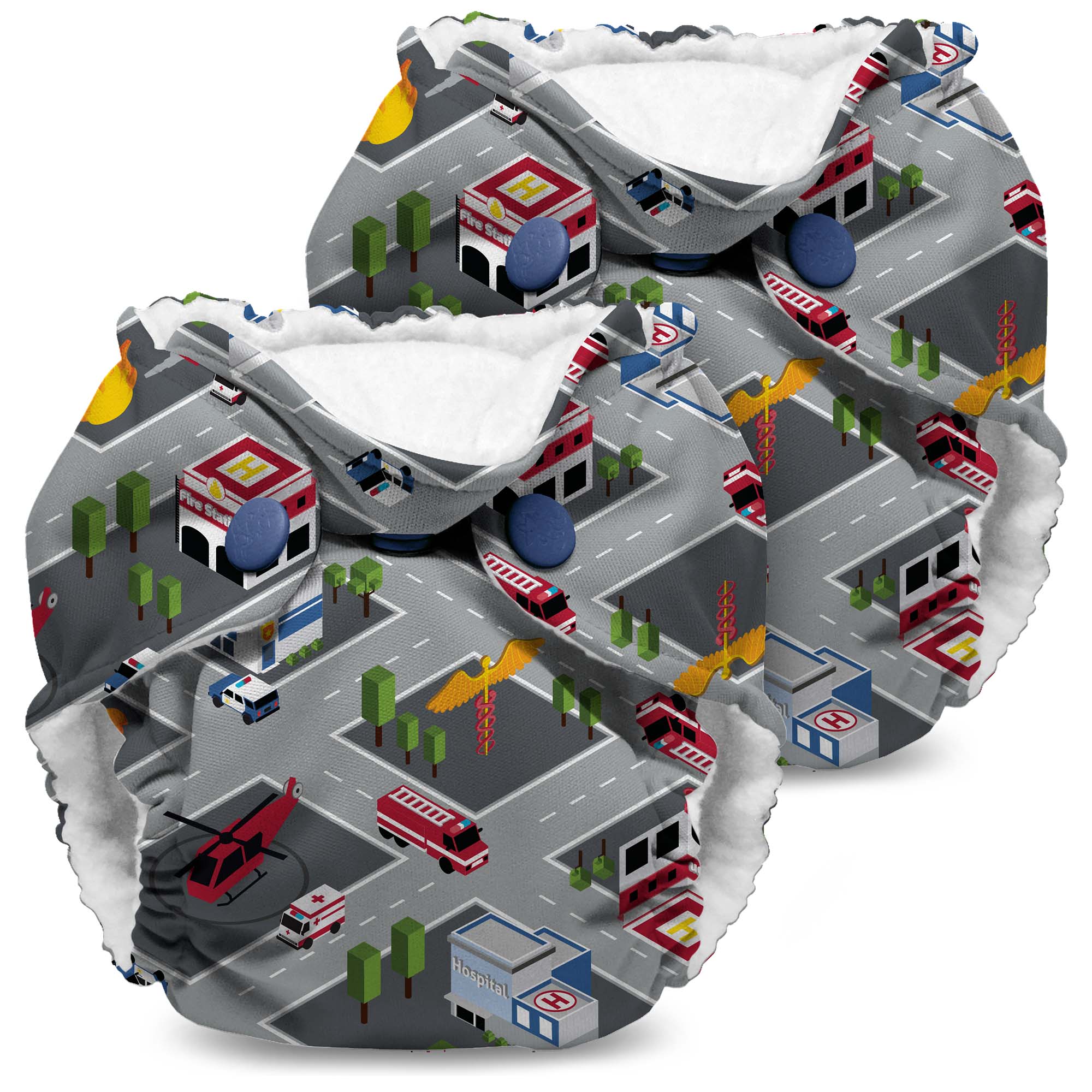 Kanga Care - Vendita all'ingrosso Pannolino lavabile - Neonati - Pannolini in tessuto per neonati Lil Joey (confezione da 2)15