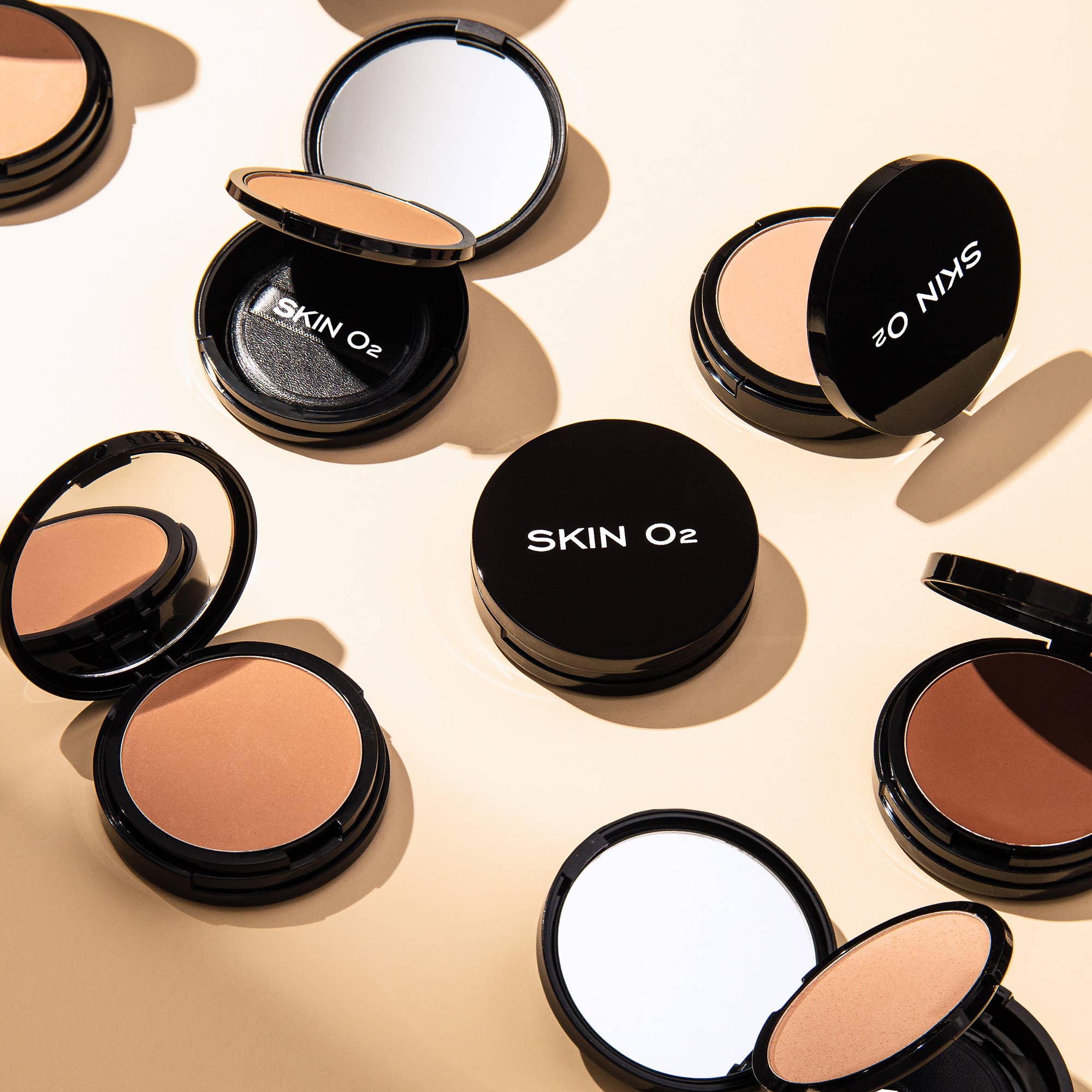 Skin O2 - Wholesale Foundation - Mineral Foundation Compact 50+ SPF8