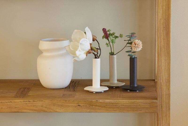 Lübech Living – wholesale Vase – ANIA vase, sandy finish, White4