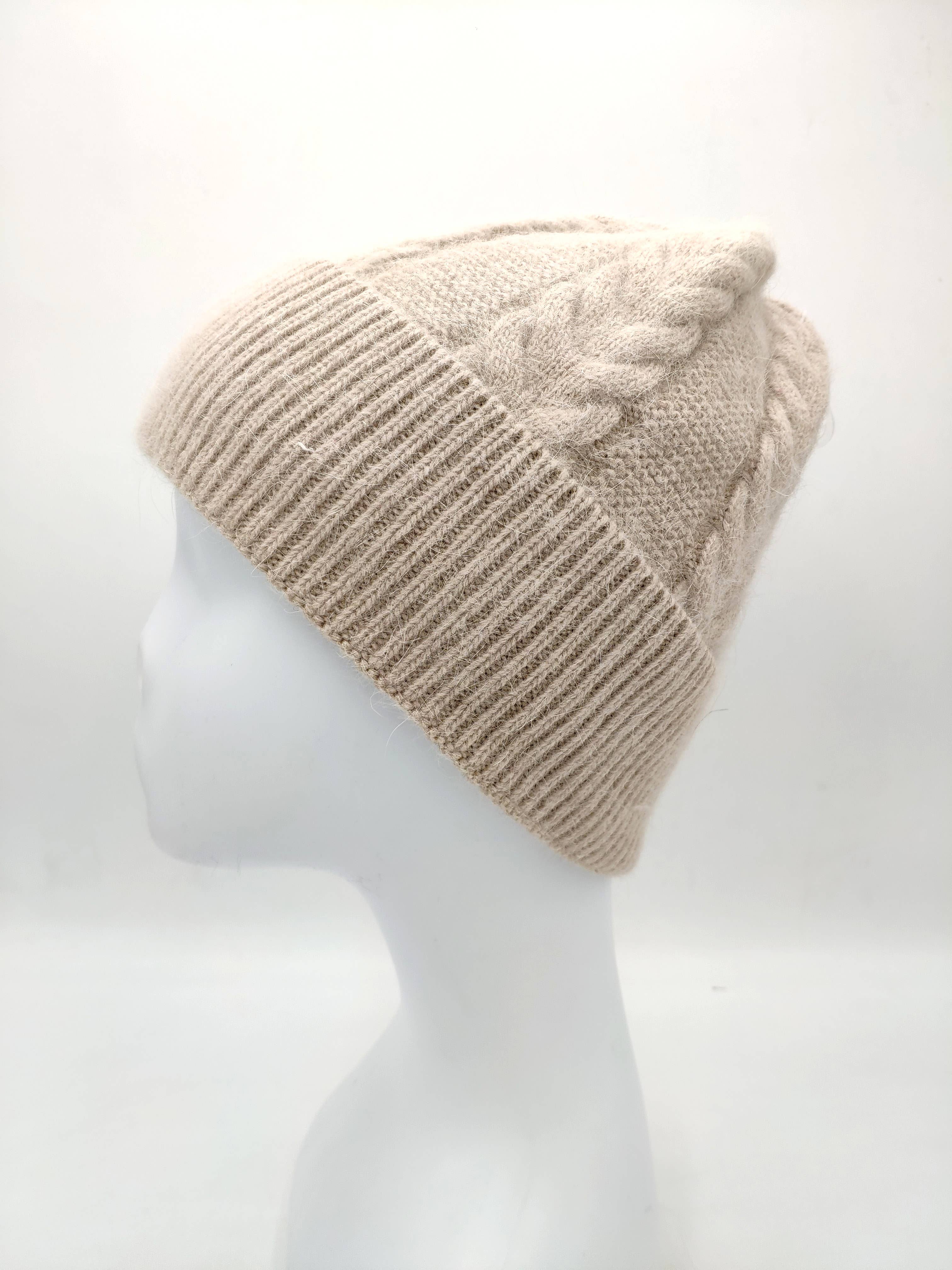 Charmant – wholesale Mössa - Dam – Angoramössa med flätmönster - M562174