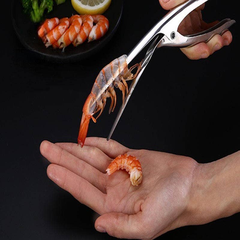 VIGOR - Wholesale Kitchen Tool/Gadget - Premium Stainless Steel Shrimp Peeling Tool Shrimp Skin Shel7