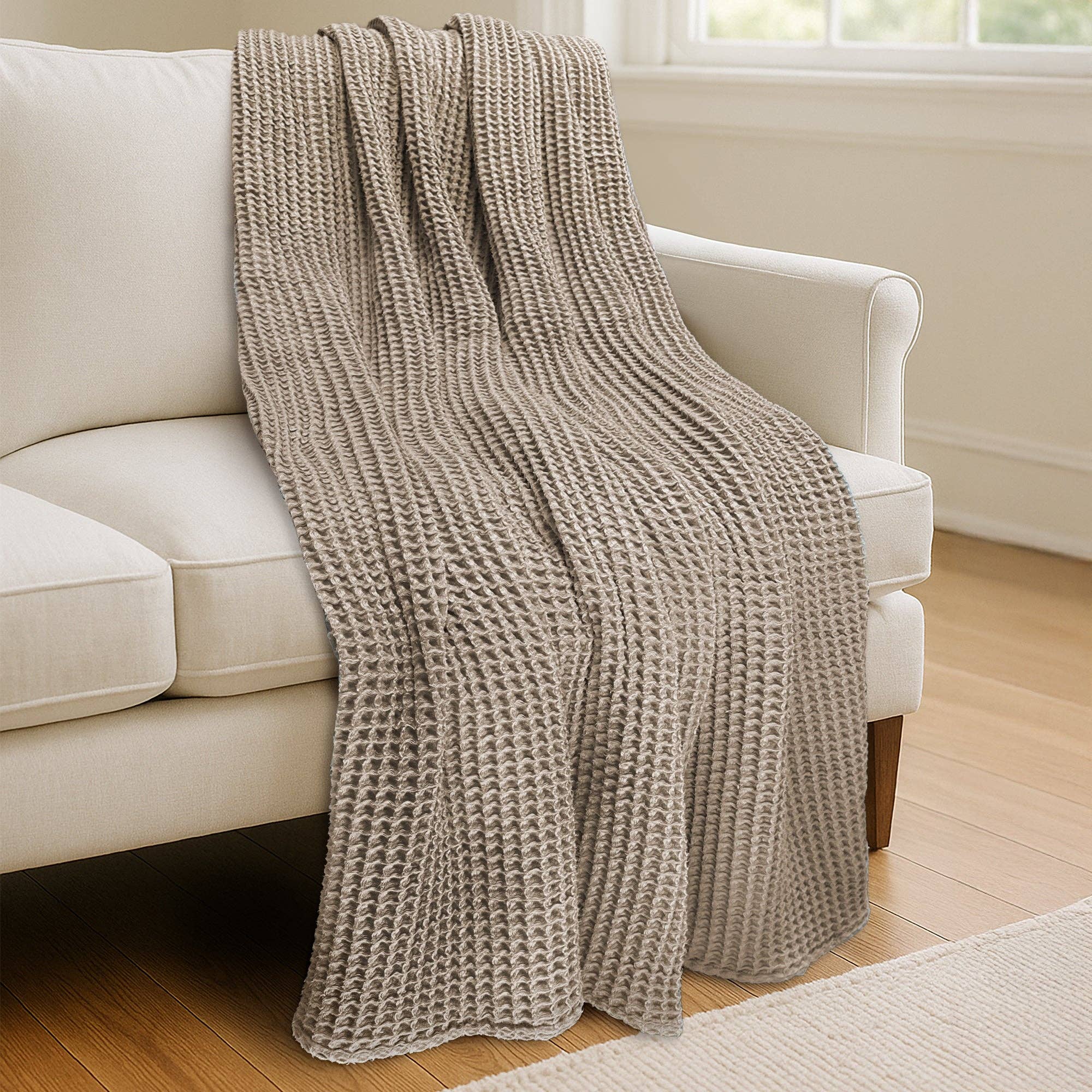 Levtex Home - Wholesale Throw Blanket - Waffle Blanket Throw23