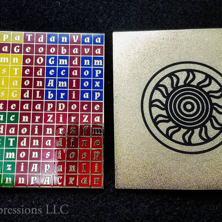 Goetic Impressions - Wholesale Meditation Supplies - Enochian Elemental Watchtower Tablets1