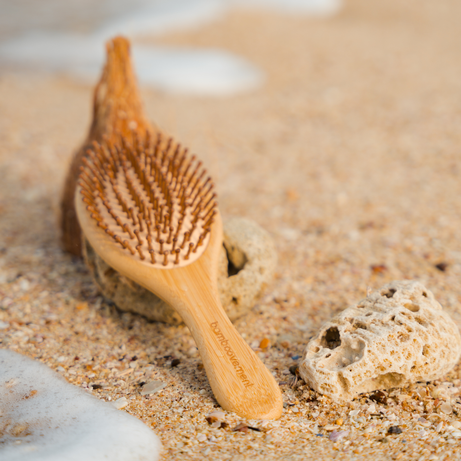 Bamboovement - Wholesale Hair Brush/Comb - Bamboo Oval Hairbrush | Plastic-Free | Vegan2